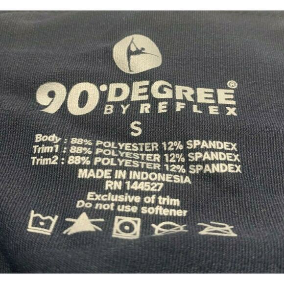 NEW 90 Degree Women Cire Capri Leggings Size S Stormy Night Color Great Gift NWT - Picture 6 of 8